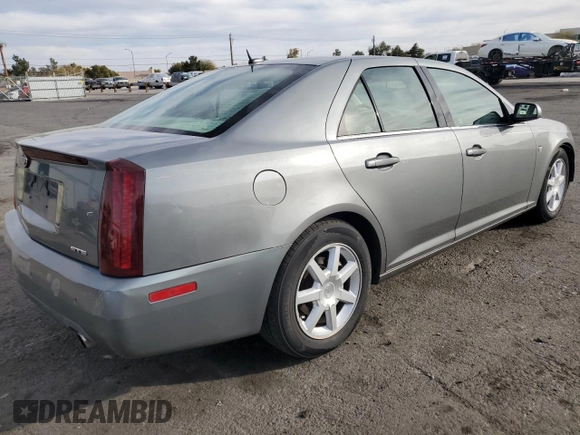 2005 Cadillac STS with VIN 1G6DW677950223170, listed as a Copart auction lot 43663725 with 237,730 mi miles and Salvage Title. Bid and sale history available at DreamBid. Image 3.