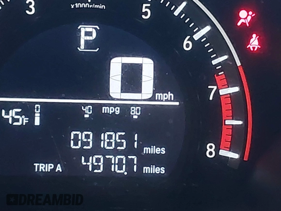 2017 Honda Civic Sedan LX with VIN 2HGFC2F52HH500086, listed as a IAAI auction lot 41831351 with 91,851 mi miles. Bid and sale history available at carsss.com. Image 15.