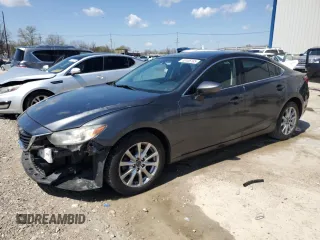 2015 Mazda 6 i Sport with VIN JM1GJ1U62F1167852, listed as a Copart auction lot 52406185 with 130,080 mi miles and Salvage Title. Bid and sale history available at DreamBid. Image 1.