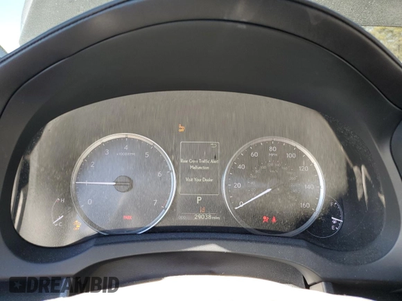 2021 Lexus IS with VIN JTHC81F22M5047297, listed as a Copart auction lot 88210705 with 29,038 mi miles and Salvage Title. Bid and sale history available at carsss.com. Image 9.