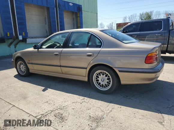 2000 BMW 5 Series 528iA with VIN WBADM6340YGU22292, listed as a Copart auction lot 52256455 with 141,316 mi miles and Clean Title. Bid and sale history available at carsss.com. Image 2.