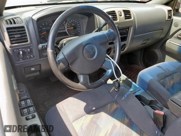 2005 Chevrolet Colorado 1SE LS Z71 with VIN 1GCDS136958165569, listed as a Copart auction lot 56396545 with 224,132 mi miles and Clean title. Bid and sale history available at DreamBid. Image 8.