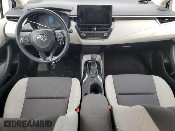 2023 Toyota Corolla LE with VIN 5YFB4MDE2PP077334, listed as a Copart auction lot 50368815 with 10,734 mi miles and Salvage Title. Bid and sale history available at carsss.com. Image 8.