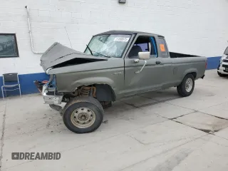 1992 Ford Ranger with VIN 1FTCR14U5NPA64801, listed as a Copart auction lot 51098975 with 81,075 mi miles and Salvage title. Bid and sale history available at DreamBid. Image 1.