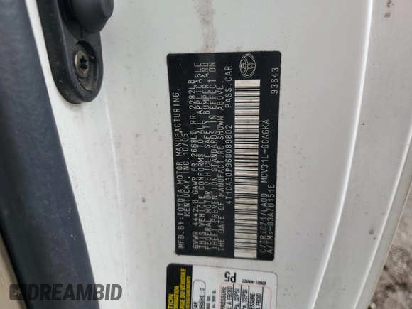 2006 Toyota Solara SE с VIN 4T1CA30P96U089802, выставлен на аукционе Copart как лот 65440895 с пробегом Не указан миль и Списание • Salvage title. История ставок и продаж доступна на DreamBid. Изображение 12.