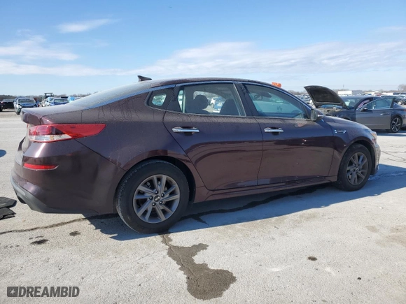 2020 Kia Optima LX with VIN 5XXGT4L38LG398922, listed as a Copart auction lot 88745465 with 75,560 mi miles and Clean Title. Bid and sale history available at carsss.com. Image 3.