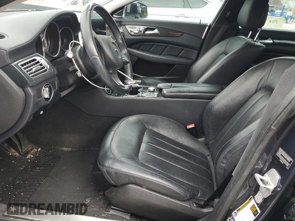 2015 Mercedes-Benz CLS 400 with VIN WDDLJ6HB7FA133768, listed as a Copart auction lot 45547855 with 130,514 mi miles and Salvage title. Bid and sale history available at DreamBid. Image 7.
