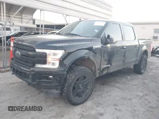 2019 Ford F-150 XL with VIN 1FTEW1E45KKC47947, listed as a IAAI auction lot 41078136 with 121,489 mi miles. Bid and sale history available at carsss.com. Image 17.