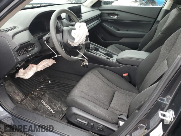 2024 Honda Accord EX with VIN 1HGCY1F31RA059998, listed as a Copart auction lot 55144585 with 10,429 mi miles and Salvage title. Bid and sale history available at DreamBid. Image 7.