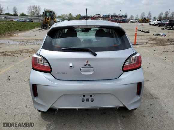 2024 Mitsubishi Mirage ES with VIN ML32AUHJ6RH020717, listed as a Copart auction lot 52878845 with 0 mi miles and Clean Title. Bid and sale history available at carsss.com. Image 6.