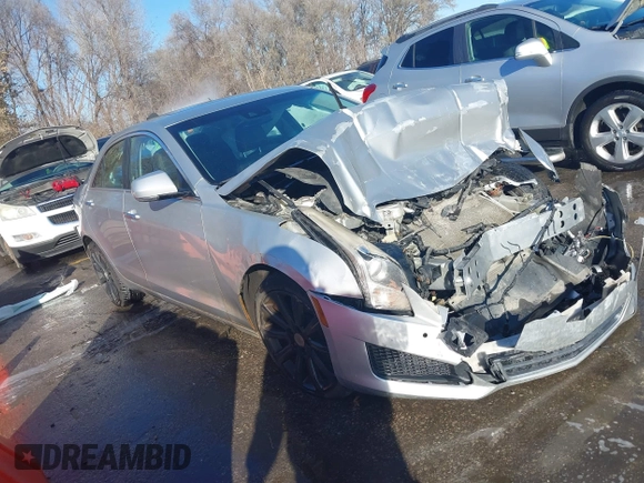 2014 Cadillac ATS Luxury AWD with VIN 1G6AH5SX9E0115789, listed as a IAAI auction lot 41029195 with 125,307 mi miles and . Bid and sale history available at carsss.com. Image 1.