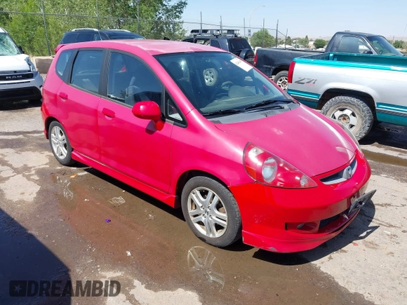 2007 Honda Fit Sport with VIN JHMGD37627S042097, listed as a IAAI auction lot 42461445 with 197,625 mi miles and . Bid and sale history available at DreamBid. Image 1.