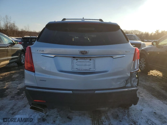 2018 Cadillac XT5 Luxury AWD with VIN 1GYKNDRS1JZ169571, listed as a Copart auction lot 45510825 with 91,220 mi miles and Salvage Title. Bid and sale history available at carsss.com. Image 6.