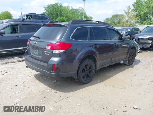 2013 Subaru Outback Limited с VIN 4S4BRBKC1D3206638, выставлен на аукционе IAAI как лот 42233796 с пробегом 132 846 миль миль и . История ставок и продаж доступна на DreamBid. Изображение 4.