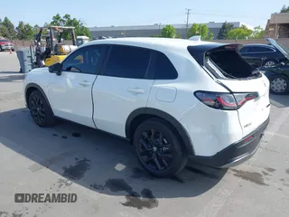 2024 Honda HR-V Sport with VIN 3CZRZ1H53RM732713, listed as a IAAI auction lot 42290527 with 10,332 mi miles and . Bid and sale history available at DreamBid. Image 3.