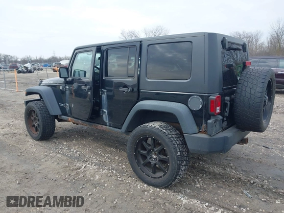 2008 Jeep Wrangler Rubicon with VIN 1J8GA69128L547347, listed as a IAAI auction lot 41985787 with 151,461 mi miles and . Bid and sale history available at DreamBid. Image 3.