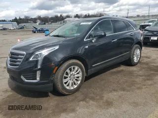 2017 Cadillac XT5 FWD with VIN 1GYKNARS5HZ118910, listed as a Copart auction lot 51138465 with 43,633 mi miles and Salvage Title. Bid and sale history available at carsss.com. Image 1.