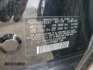 2018 Hyundai Elantra GT with VIN KMHH35LE3JU067826, listed as a Copart auction lot 62573084 with 93,364 mi miles and Salvage Title. Bid and sale history available at carsss.com. Image 12.