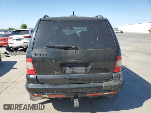 2004 Mercedes-Benz M 350 with VIN 4JGAB57E64A460093, listed as a Copart auction lot 53764705 with 140,054 mi miles and Clean Title. Bid and sale history available at DreamBid. Image 6.