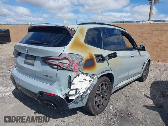 2023 BMW X3 sDrive30i z VIN 5UX43DP00P9T10787, wystawiony jako IAAI lot #41457131 z przebiegiem 20 123 mil mil oraz . Historia ofert i sprzedaży dostępna na DreamBid. Obrazek 4.