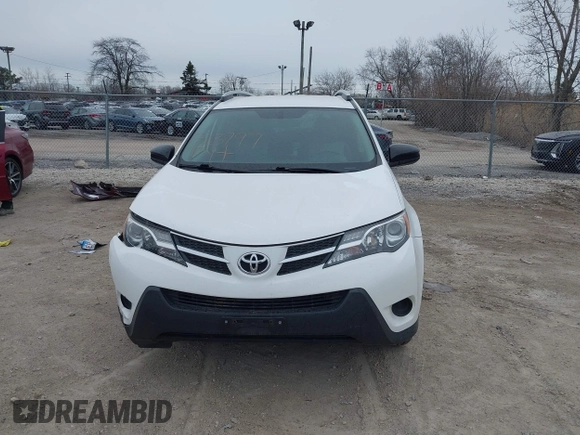 2013 Toyota RAV4 LE with VIN 2T3ZFREV3DW007993, listed as a IAAI auction lot 41892466 with 112,283 mi miles. Bid and sale history available at carsss.com. Image 12.
