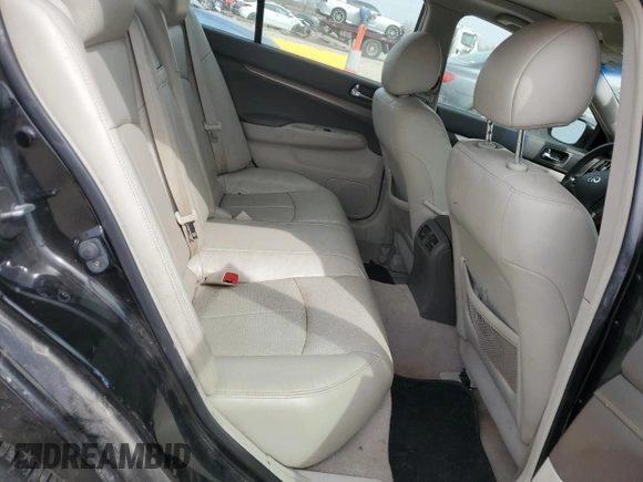 2011 Infiniti G25 Sedan x with VIN JN1DV6AR4BM451983, listed as a Copart auction lot 49531035 with 101,079 mi miles and Salvage Title. Bid and sale history available at carsss.com. Image 10.