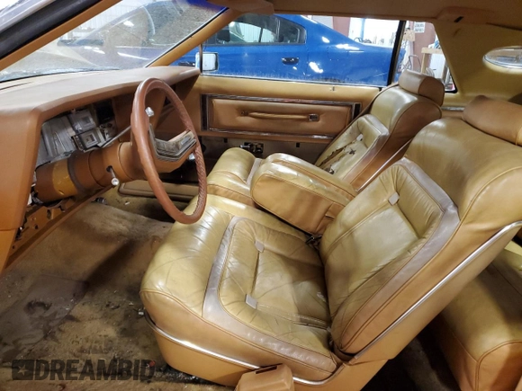 1977 Lincoln Continental with VIN 7Y89A929060, listed as a Copart auction lot 44618245 with 93,147 mi miles and Clean Title. Bid and sale history available at DreamBid. Image 7.
