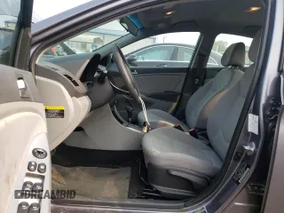 2017 Hyundai Accent SE with VIN KMHCT4AE8HU292258, listed as a Copart auction lot 58053353 with 26,635 mi miles. Bid and sale history available at carsss.com. Image 7.