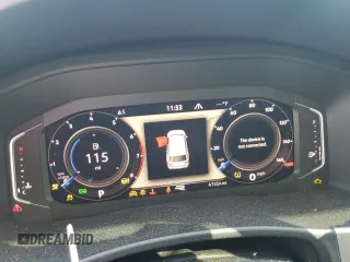 2022 Volkswagen Atlas SEL Premium R-Line with VIN 1V2FR2CA1NC501595, listed as a Copart auction lot 47357345 with 47,354 mi miles and Salvage title. Bid and sale history available at DreamBid. Image 9.