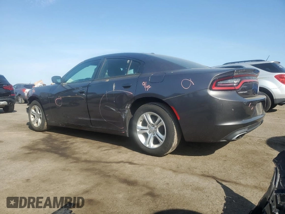 2016 Dodge Charger SE with VIN 2C3CDXBG1GH347996, listed as a Copart auction lot 55167675 with 7,725 mi miles and Salvage Title. Bid and sale history available at carsss.com. Image 2.