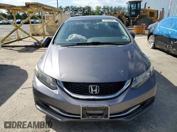 2015 Honda Civic EX z VIN 19XFB2F85FE248225, wystawiony jako Copart lot #57252085 z przebiegiem Nie podano mil oraz Szkoda całkowita • Salvage title. Historia ofert i sprzedaży dostępna na DreamBid. Obrazek 5.
