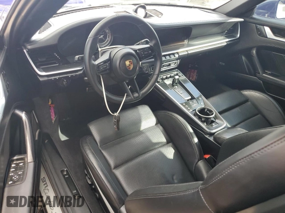 2024 Porsche 911 Turbo with VIN WP0CD2A95RS257411, listed as a Copart auction lot 73976154 with 0 mi miles and Non Repairable. Bid and sale history available at carsss.com. Image 8.
