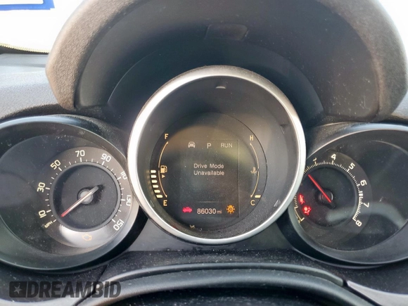 2016 FIAT 500X Easy with VIN ZFBCFXBT4GP348366, listed as a Copart auction lot 58411885 with 86,030 mi miles and Salvage title. Bid and sale history available at DreamBid. Image 9.