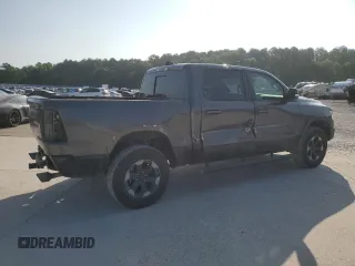2020 Ram 1500 Rebel with VIN 1C6SRFLT4LN144723, listed as a Copart auction lot 59843935 with 90,936 mi miles and Salvage title. Bid and sale history available at DreamBid. Image 3.