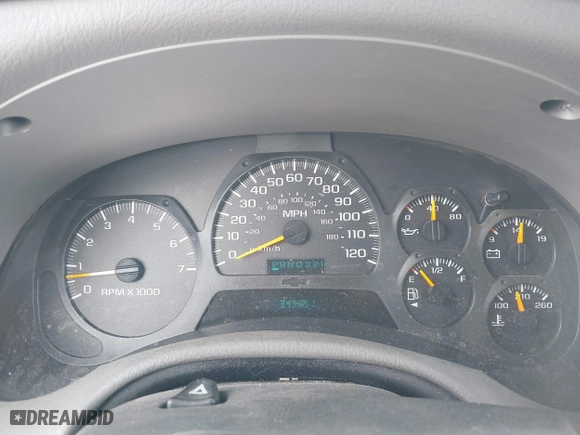 2004 Chevrolet TrailBlazer LT with VIN 1GNDS13S242407656, listed as a IAAI auction lot 41776413 with 343,851 mi miles. Bid and sale history available at carsss.com. Image 7.