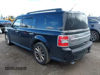 2018 Ford Flex Limited with VIN 2FMGK5D87JBA13975, listed as a IAAI auction lot 42027978 with 108,350 mi miles. Bid and sale history available at carsss.com. Image 3.