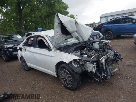 2021 Volkswagen Jetta S with VIN 3VWC57BU3MM011954, listed as a IAAI auction lot 42518577 with 40,605 mi miles and . Bid and sale history available at DreamBid. Image 1.