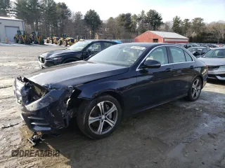 2017 Mercedes-Benz E-Class E 300 Luxury with VIN WDDZF4KB7HA086656, listed as a Copart auction lot 46324205 with 122,869 mi miles and Salvage Title. Bid and sale history available at carsss.com. Image 1.