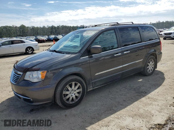 2015 Chrysler Town & Country Touring with VIN 2C4RC1BG0FR562039, listed as a Copart auction lot 46063525 with 181,458 mi miles and Salvage Title. Bid and sale history available at carsss.com. Image 1.