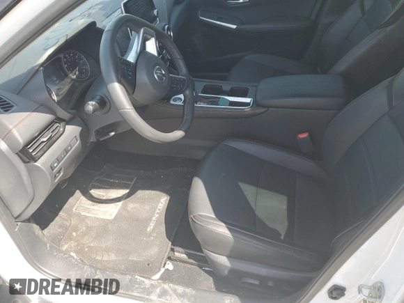 2023 Nissan Sentra SR with VIN 3N1AB8DV0PY300093, listed as a Copart auction lot 51270254 with 15,122 mi miles and Salvage Title. Bid and sale history available at carsss.com. Image 7.