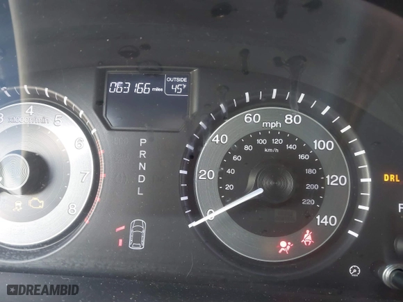 2016 Honda Odyssey EX with VIN 5FNRL5H48GB094868, listed as a IAAI auction lot 41449554 with 63,166 mi miles. Bid and sale history available at carsss.com. Image 7.