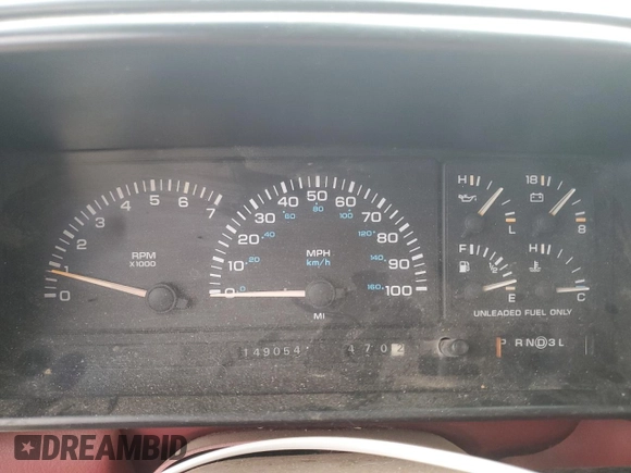 1994 Dodge Caravan Grand SE z VIN 1B4GH44R8RX260655, wystawiony jako Copart lot #52807845 z przebiegiem 149 054 mil mil oraz Nie do naprawy • Non repairable. Historia ofert i sprzedaży dostępna na DreamBid. Obrazek 9.