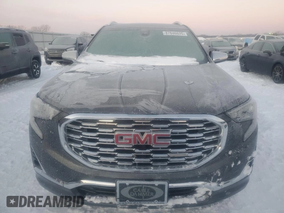 2019 GMC Terrain Denali with VIN 3GKALSEX5KL118360, listed as a Copart auction lot 87846635 with 135,068 mi miles and Salvage Title. Bid and sale history available at DreamBid. Image 5.