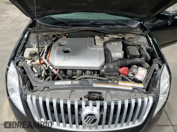2010 Mercury Milan Hybrid with VIN 3MEDM0L32AR659094, listed as a Copart auction lot 53280235 with 127,393 mi miles and Clean Title. Bid and sale history available at carsss.com. Image 11.