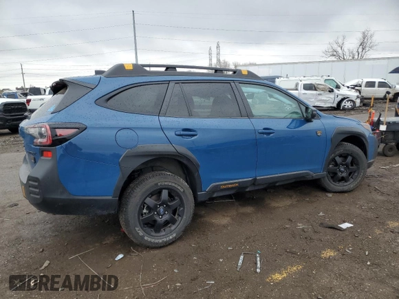 2024 Subaru Outback Wilderness with VIN 4S4BTGSD4R3218300, listed as a Copart auction lot 50718375 with 13,542 mi miles and Salvage title. Bid and sale history available at DreamBid. Image 3.