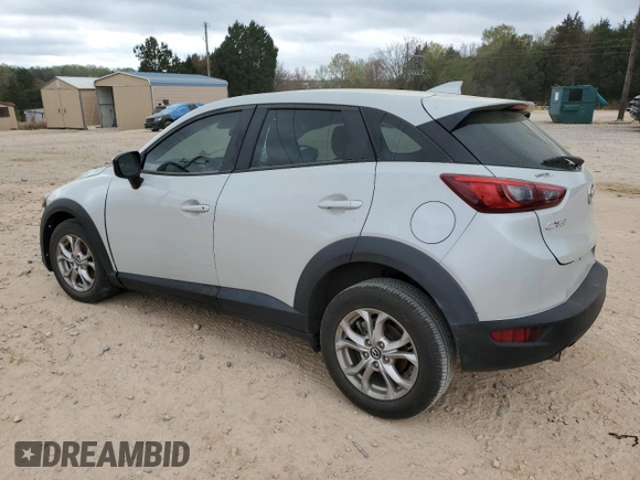 2019 Mazda CX-3 Sport with VIN JM1DKDB7XK1454654, listed as a Copart auction lot 51234285 with 34,390 mi miles and Salvage Title. Bid and sale history available at carsss.com. Image 2.