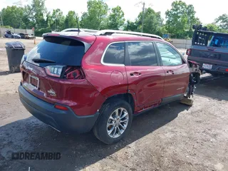 2019 Jeep Cherokee Latitude Plus z VIN 1C4PJLLN2KD147453, wystawiony jako IAAI lot #42552461 z przebiegiem 84 456 mil mil oraz . Historia ofert i sprzedaży dostępna na DreamBid. Obrazek 4.