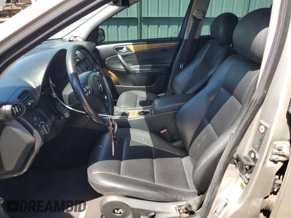 2007 Mercedes-Benz C 230 Sport with VIN WDBRF52HX7A949404, listed as a Copart auction lot 58180275 with 120,495 mi miles and Clean title. Bid and sale history available at DreamBid. Image 7.