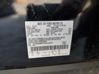2017 Ford Explorer with VIN 1FM5K8BH7HGC64476, listed as a Copart auction lot 44190195 with 85,031 mi miles and Salvage Title. Bid and sale history available at carsss.com. Image 15.
