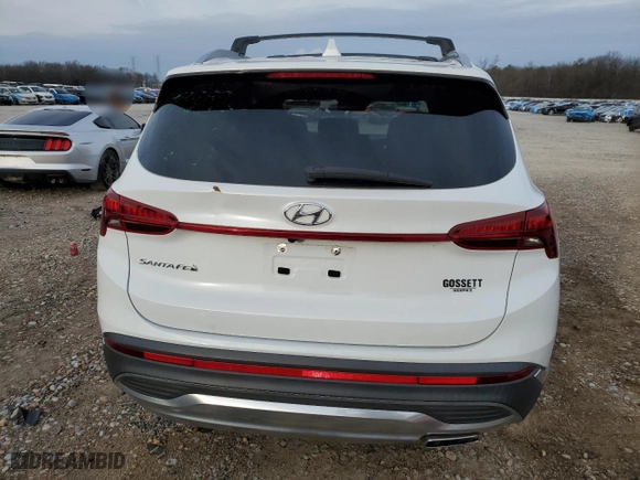 2022 Hyundai Santa Fe SEL with VIN 5NMS24AJ8NH479437, listed as a Copart auction lot 45712315 with 35,854 mi miles and Salvage Title. Bid and sale history available at carsss.com. Image 6.